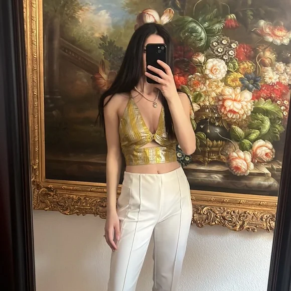 New $395 Ramy Brook Adriana Top - Picture 6 of 10